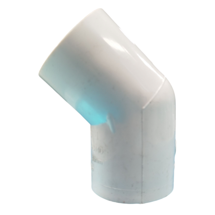 CODO 45° PVC  1/2" UNIDAD