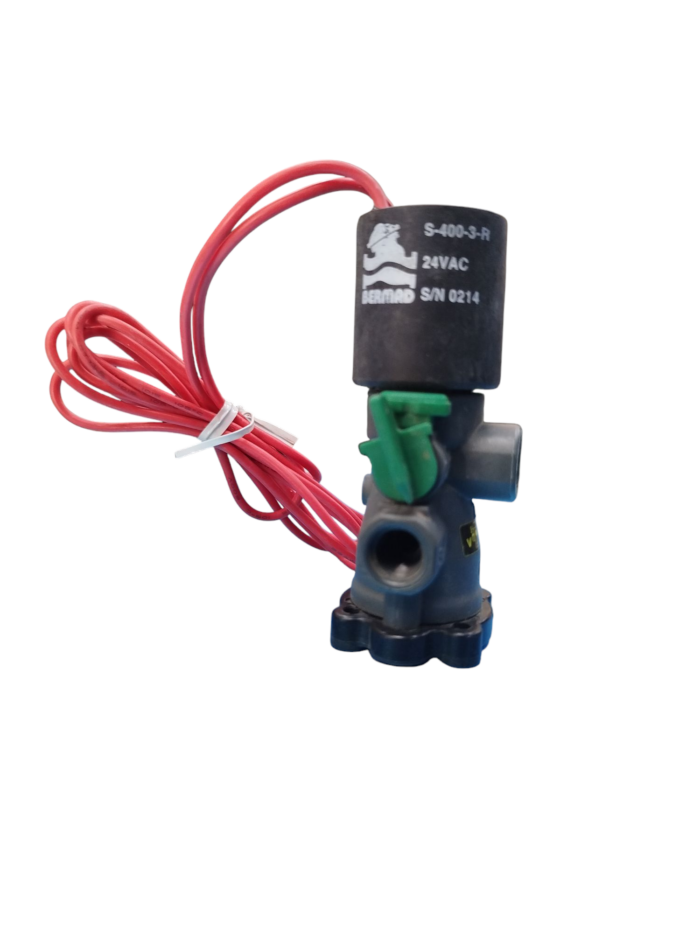 SOLENOIDE BERMAD S400 2 VIAS 24 VAC + BASE HIDRAÚLICA UNIDAD